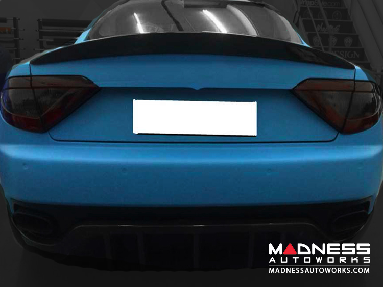 Maserati GranTurismo Coupe Rear Spoiler - Carbon Fiber 